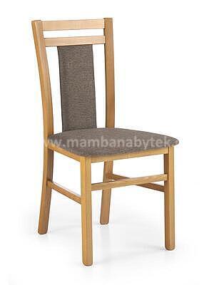 židle Hubert, hnědá/olše - 1