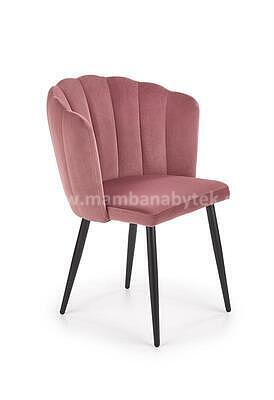 židle K386, růžová/černá - 1