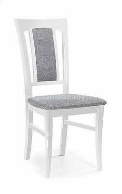 židle Konrad, bílá/šedá - 1