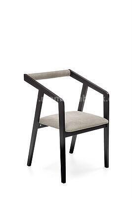 židle Azula, černá/šedá - 1