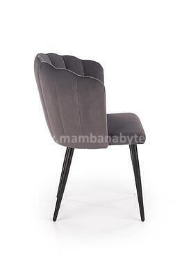 židle K386, šedá/černá - 2