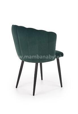 židle K386, zelená/černá - 3